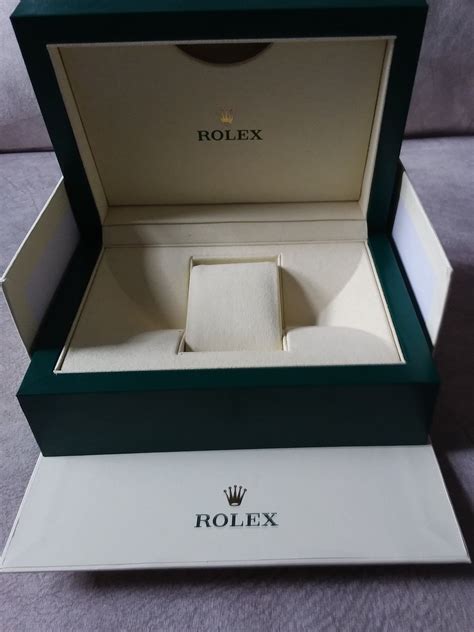 authentic rolex watch box